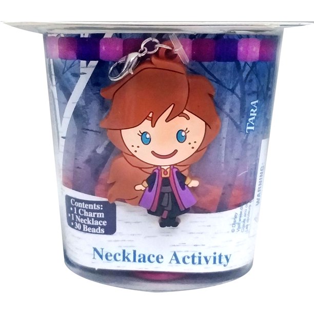 Disney Anna Frozen 2 Necklace Activity Set, for Girls Ages 3+