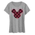 thumbnail image 1 of Disney - Argyle Mickey - Women's Short Sleeve Graphic T-Shirt, 1 of 5