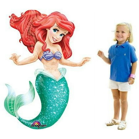 Disney Ariel 53" Multi-color Party Balloon