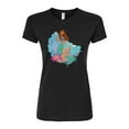 thumbnail image 1 of Disney - Ariel - Juniors Fitted Graphic T-Shirt, 1 of 5