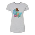 thumbnail image 1 of Disney - Ariel - Juniors Fitted Graphic T-Shirt, 1 of 5