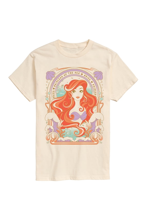 - Ariel Portrait - Men's Short Sleeve Graphic T-Shirt