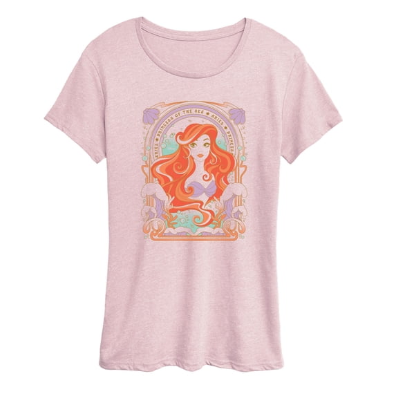 Disney - Ariel Portrait - Women's Short Sleeve Graphic T-Shirt