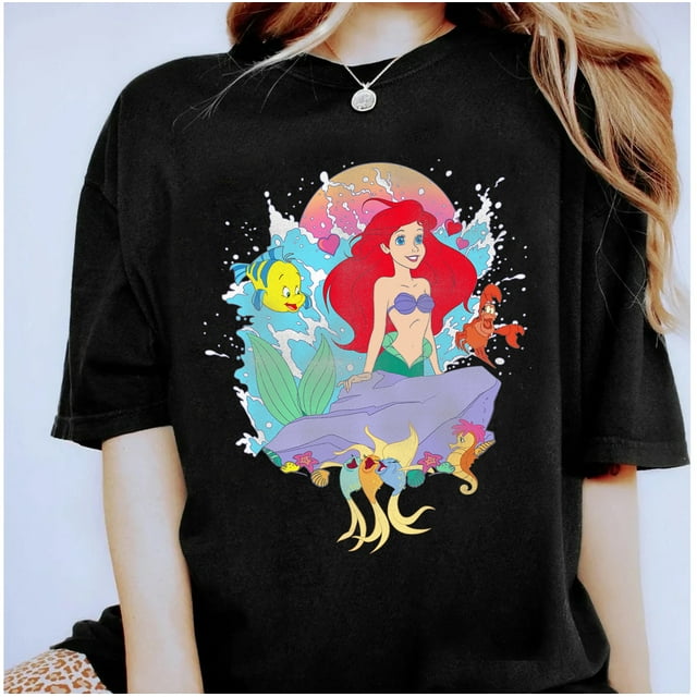 Disney Ariel Princess The Little Mermaid Ariel Splash Shirt, Disneyland