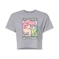 thumbnail image 1 of Disney - Ariel Shell Phone - Juniors Cropped Cotton Blend T-Shirt, 1 of 4