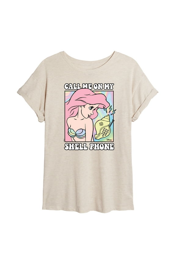 - Ariel Shell Phone - Juniors Ideal Flowy Muscle T-Shirt
