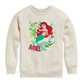 thumbnail image 1 of Disney - Ariel Sticker - Youth Boys Crew Fleece Sweatshirt, 1 of 4