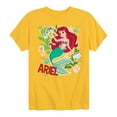 thumbnail image 1 of Disney - Ariel Sticker - Youth Boys Short Sleeve Graphic T-Shirt, 1 of 4