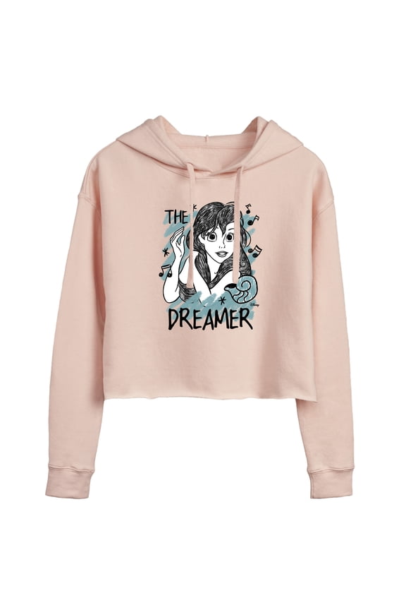 - Ariel The Dreamer  - Juniors Cropped Pullover Hoodie