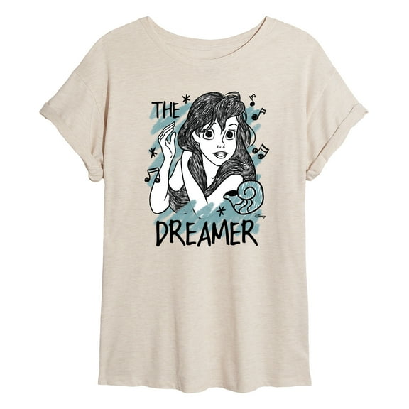 Disney - Ariel The Dreamer  - Women's Oversized T-Shirt