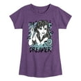thumbnail image 1 of Disney - Ariel The Dreamer  - Toddler & Youth Girls Short Sleeve Graphic T-Shirt, 1 of 4