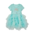 Disney Ariel The Little Mermaid Toddler Girls Short Sleeve Tutu Dress ...