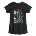 thumbnail image 1 of Disney - Ariel - Toddler & Youth Girls Short Sleeve Graphic T-Shirt, 1 of 5