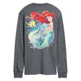 thumbnail image 1 of Disney - Ariel Watercolor - Men's Long Sleeve Graphic T-Shirt, 1 of 4