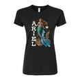 thumbnail image 1 of Disney - Ariel in Water - Juniors Fitted Graphic T-Shirt, 1 of 5