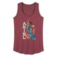 thumbnail image 1 of Disney - Ariel in Water - Ladies Racerback Tank, 1 of 5