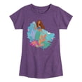 thumbnail image 1 of Disney - Ariel in Water  - Toddler & Youth Girls Short Sleeve Graphic T-Shirt, 1 of 5