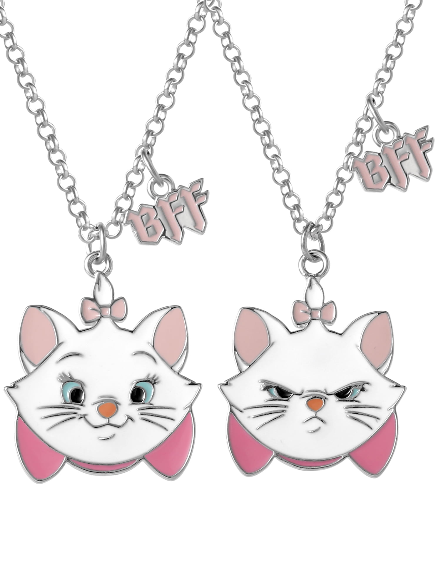Disney The Aristocats Best Friends Pendant Necklace Set with Adjustable Chains