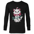 thumbnail image 1 of Disney Aristocats Marie Bonjour - Long Sleeve T-Shirt for Men -Customized-Black, 1 of 5