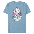 thumbnail image 1 of Disney Aristocats Marie Bonjour - Short Sleeve Blended T-Shirt for Adults -Customized-Ocean Blue, 1 of 5