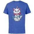 thumbnail image 1 of Disney Aristocats Marie Bonjour - Short Sleeve Cotton T-Shirt for Adults -Customized-Royal Heather, 1 of 5