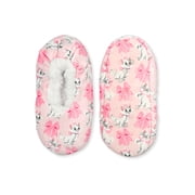 Disney Aristocats Marie Toddler Girl Fuzzy Babba Slipper Socks, 1-Pack, Sizes 3T-4T