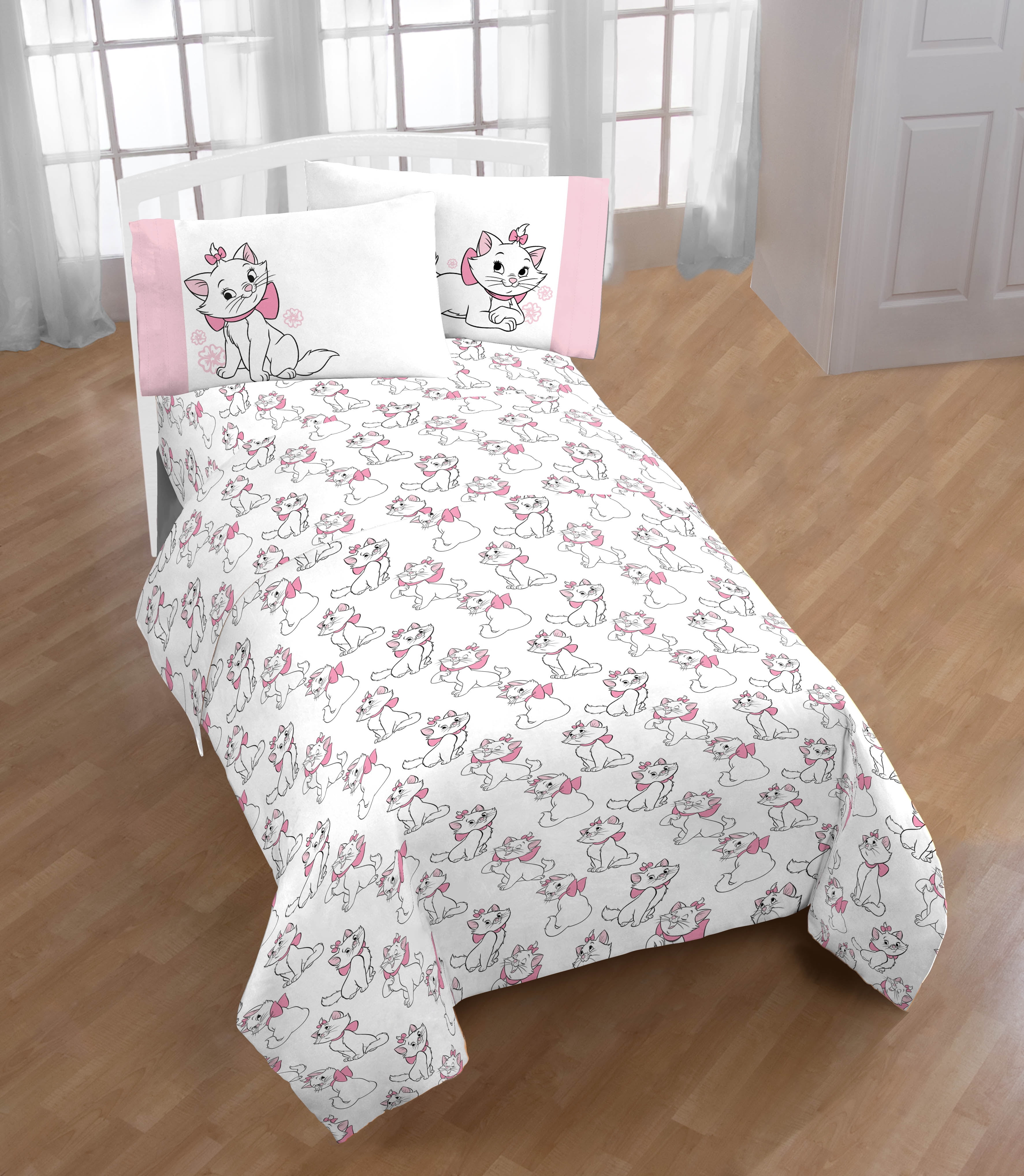 Pink Twin Sheet Set