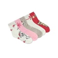 thumbnail image 1 of Disney Aristocats Women's Holiday Capri Socks, 5-Pack, Size 4-10, 1 of 8
