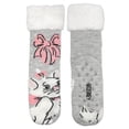 thumbnail image 1 of Disney Aristocats Women's Holiday Slipper Socks, 1-Pack, Size 4-10, 1 of 5