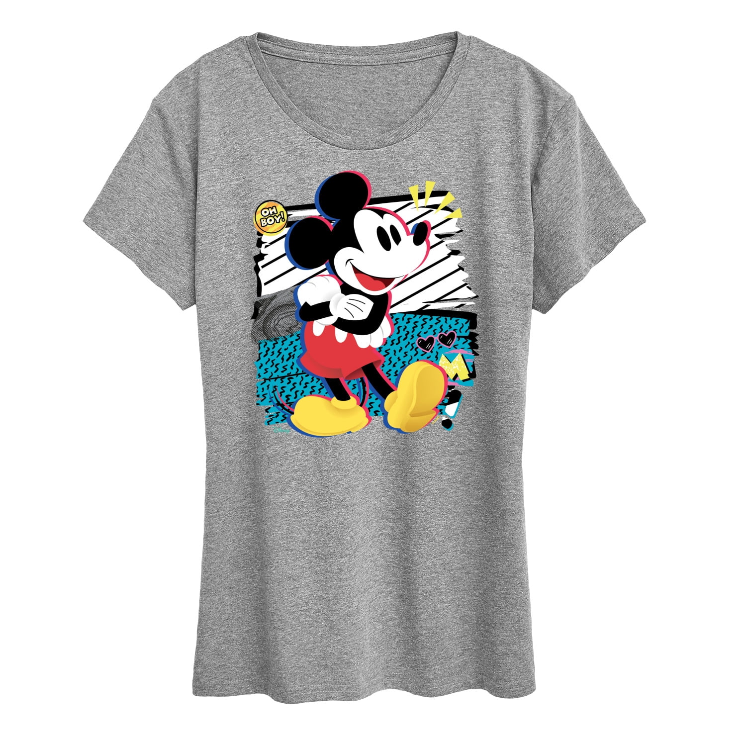 Disney - Arms Crossed Mickey Mouse - Women's Short Sleeve Graphic T ...