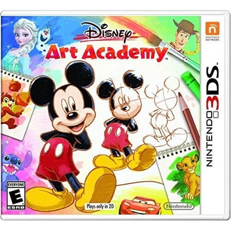 Disney Art Academy Video Game - Nintendo 3DS
