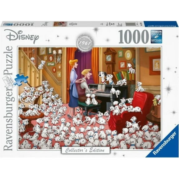 Disney Artist Collection: 101 Dalmatians 1000 Piece Puzzle
