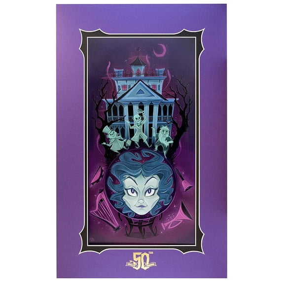 Disney Artist Print - Stephanie Buscema - Medium of The Mansion - 50th Anniversary Edition