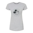 thumbnail image 1 of Disney - Astro Mickey  - Juniors Fitted Graphic T-Shirt, 1 of 5
