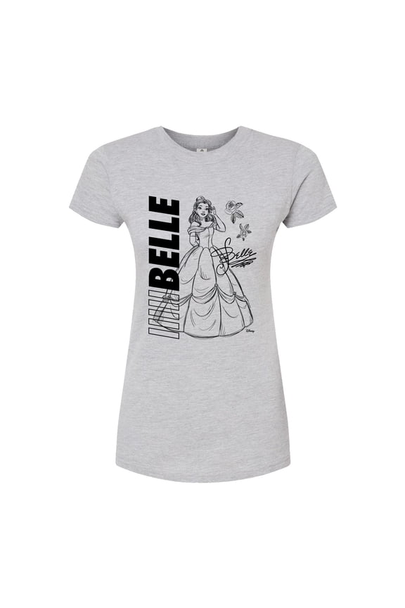 - Autograph Belle - Juniors Fitted Graphic T-Shirt