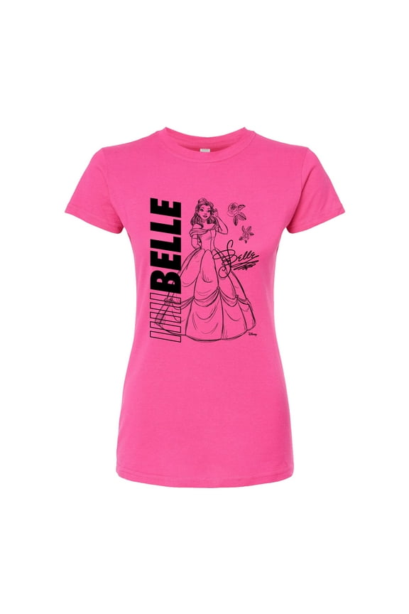 - Autograph Belle - Juniors Fitted Graphic T-Shirt