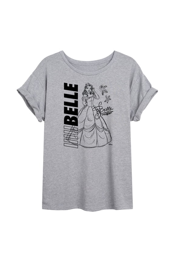 - Autograph Belle - Juniors Ideal Flowy Muscle T-Shirt