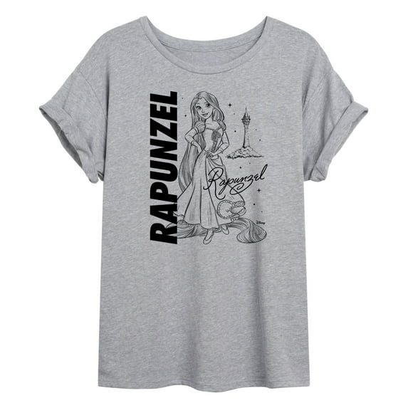 Disney - Autograph Rapunzel - Women's Oversized T-Shirt