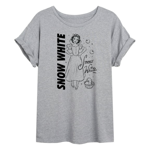 Disney - Autograph Snow White  - Women's Oversized T-Shirt
