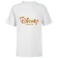 thumbnail image 1 of Disney Autumn Fill Logo Fall Vacation Family Trip - Short Sleeve T-Shirt for Kids - Customized-White, 1 of 5