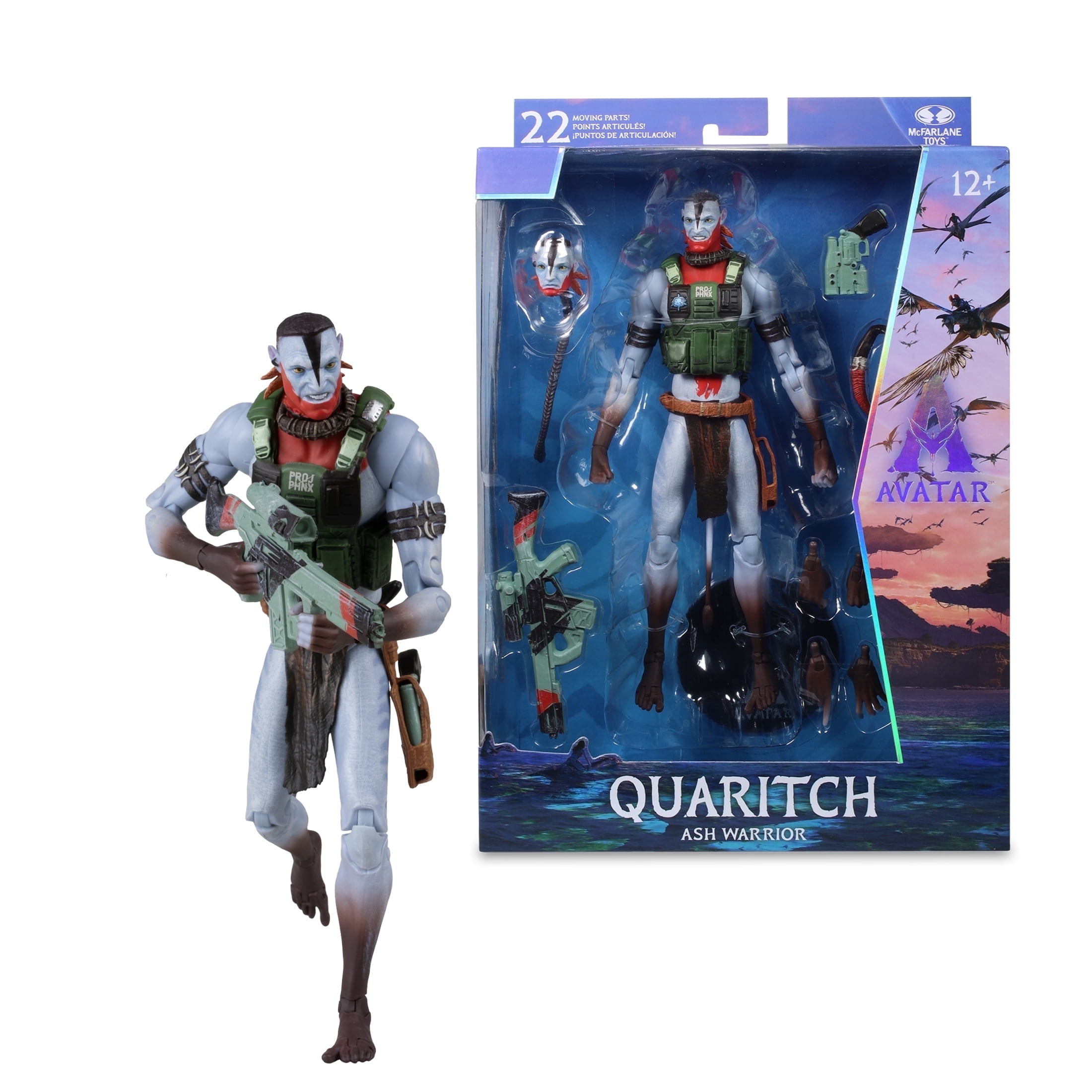 McFarlane Toys Avatar Fire Ash Gold Label Collection Quaritch 7 Deluxe Action Figure Ash Recom Deluxe Action Figure - View #7