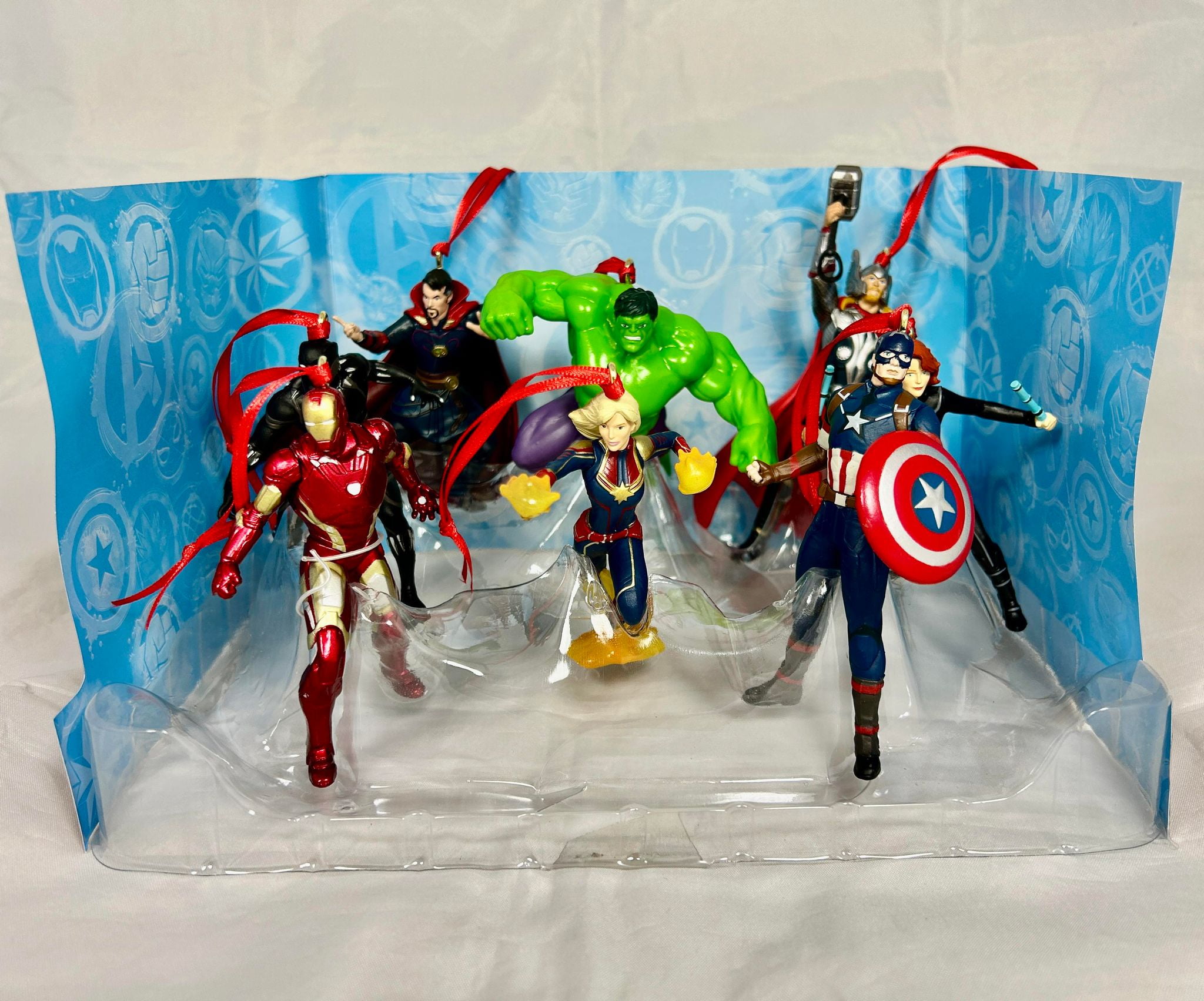 Marvel christmas ornaments discount