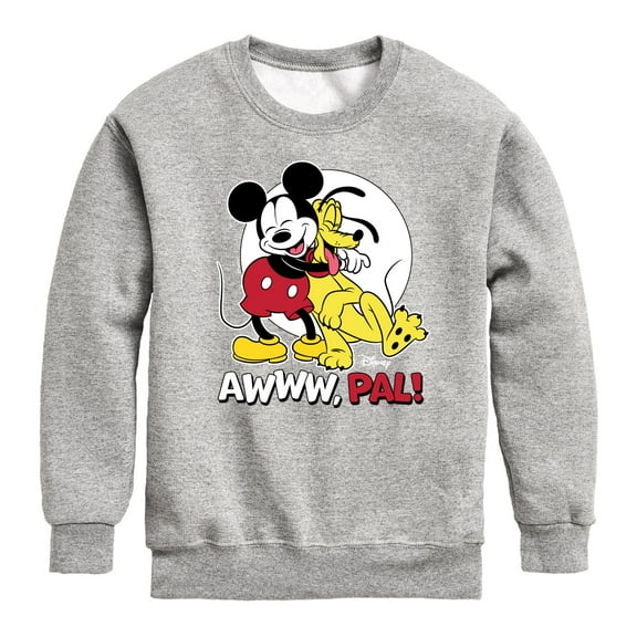 Disney - Awww Pal - Toddler & Youth Crewneck Fleece Sweatshirt