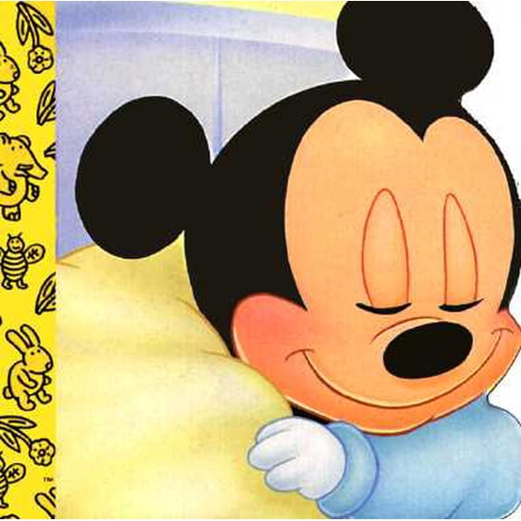 Pre-Owned Disney Babies: Good Night, Baby Mickey! : A Shaped Little Nugget Book (Board book)