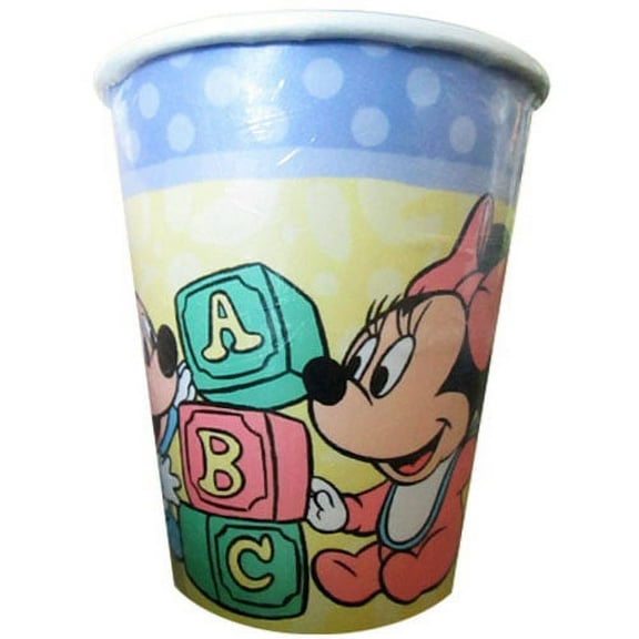 Disney Babies Vintage ABC Baby Shower 9oz Paper Cups (8ct)