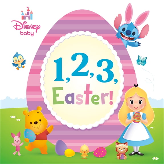 Disney Baby: 1, 2, 3, Easter!, (Board Book)