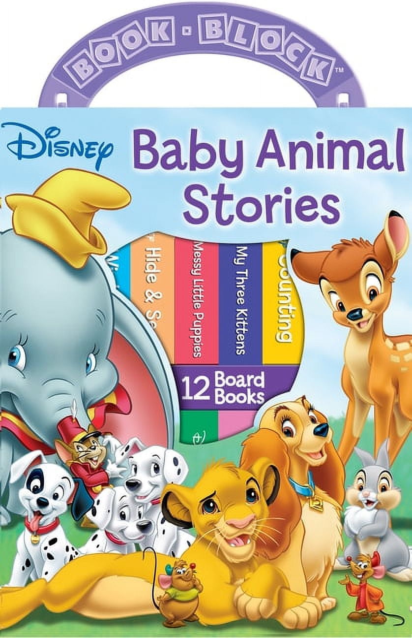 Disney Baby Animal Stories 12 Board Books (Board book)