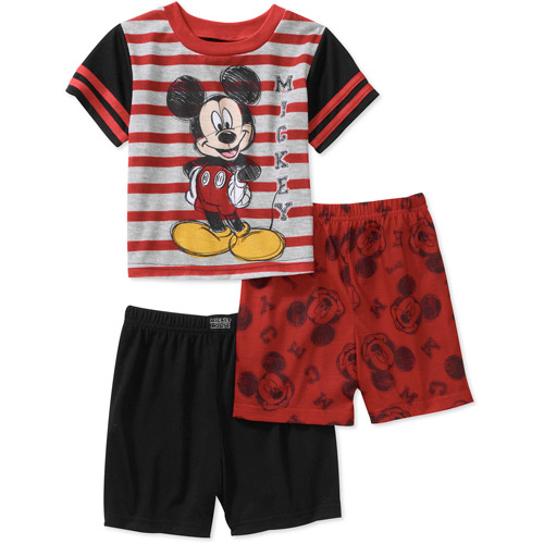 Disney Baby Boys' Mickey 3 Piece Short S - Walmart.com