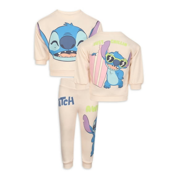 Disney Stitch Baby Boys Pant Set, 2 PC Matchy, Sizes 12 Months; 18 Months; 24 Months