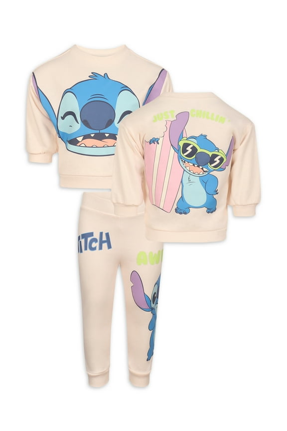 Disney Stitch Baby Boys Pant Set, 2 PC Matchy, Sizes 12 Months; 18 Months; 24 Months